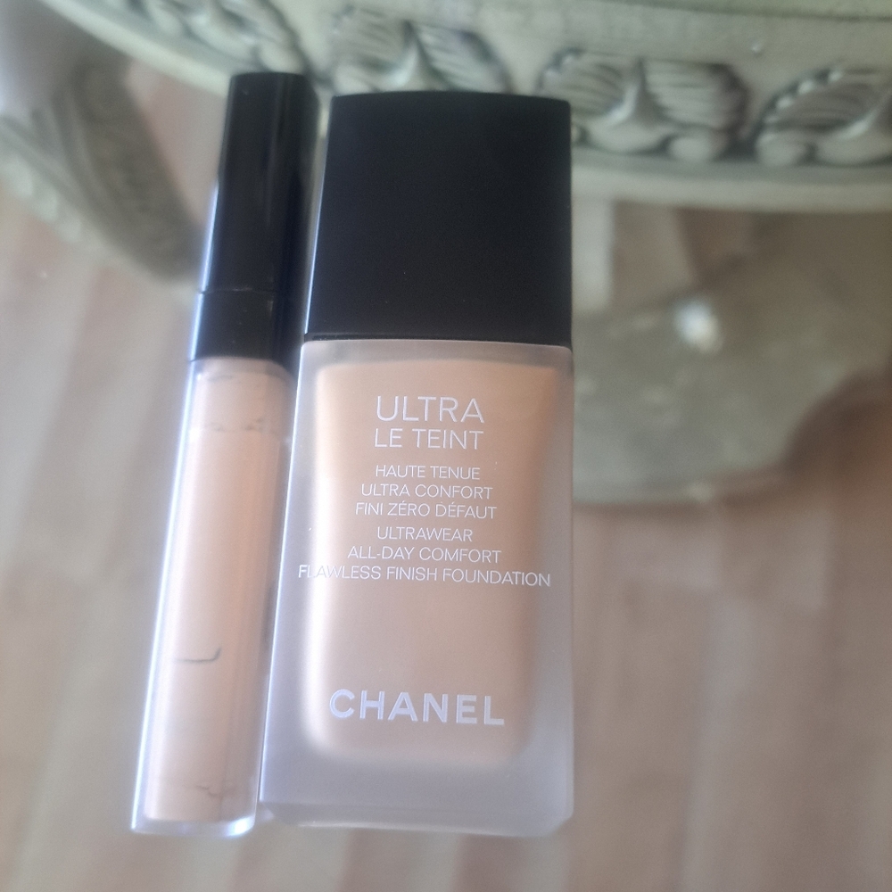 Chanel Ultra Le Teint Foundation and Le Correcteur Concealer, shades BD31
